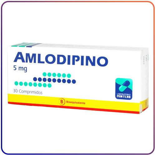 AMLODIPINO COMPRIMIDOS 5 MG (30 COMPRIMIDOS)